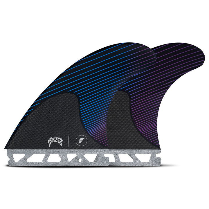 Futures Mayhem Large Tri Fin Set Blue/Violet
