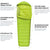 Sea to Summit Ascent™ 25 Sleeping Bag Green