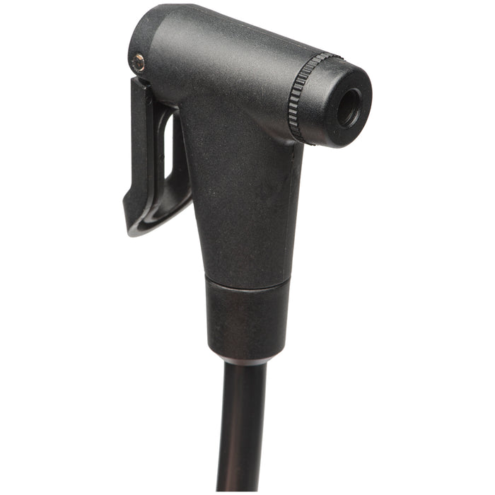 Blackburn Piston 2 Floor Bike Pump Matte Black/Cyan