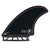 Futures Mayhem Evil Twin Fin Set Black
