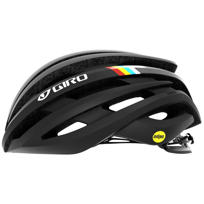 Giro Cinder MIPS Bike Helmet Matte Gunmetal/Classic Stripe