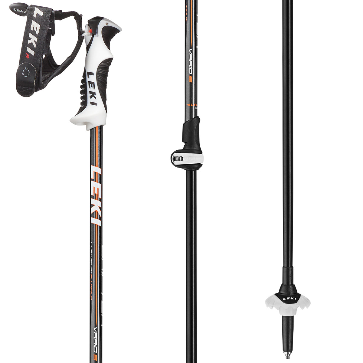 Leki Drifter Vario S Adjustable Ski Poles - Big Kids' 2021