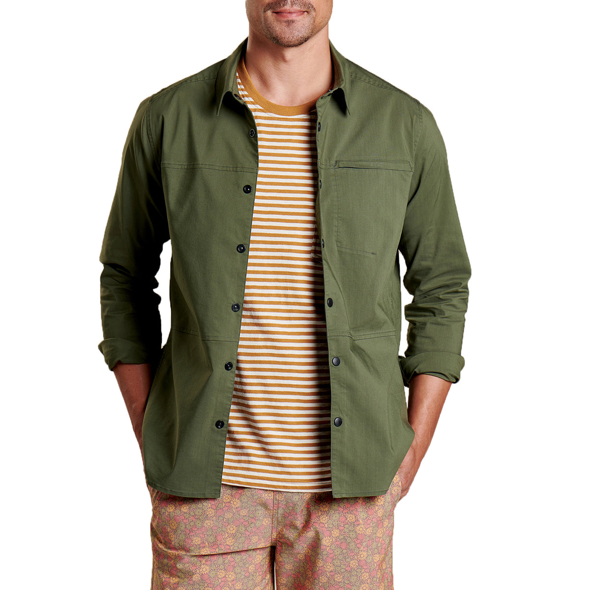 Toad & Co Boundless Shirtjac Beetle