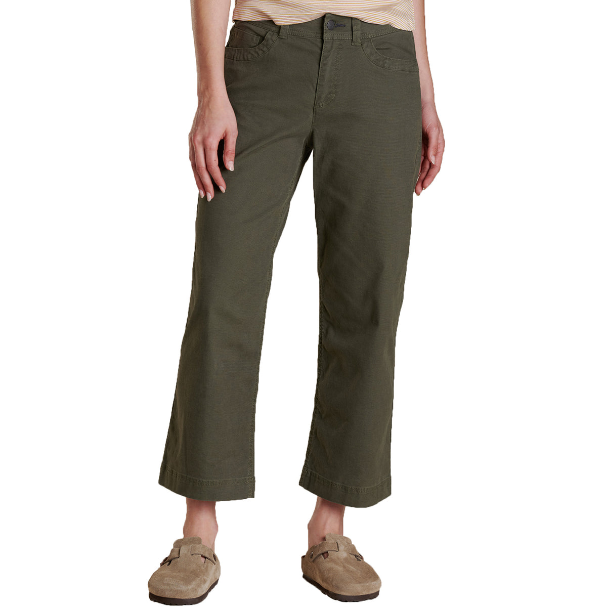 Toad & Co Earthworks Wide Leg Pants - Women's Beetle