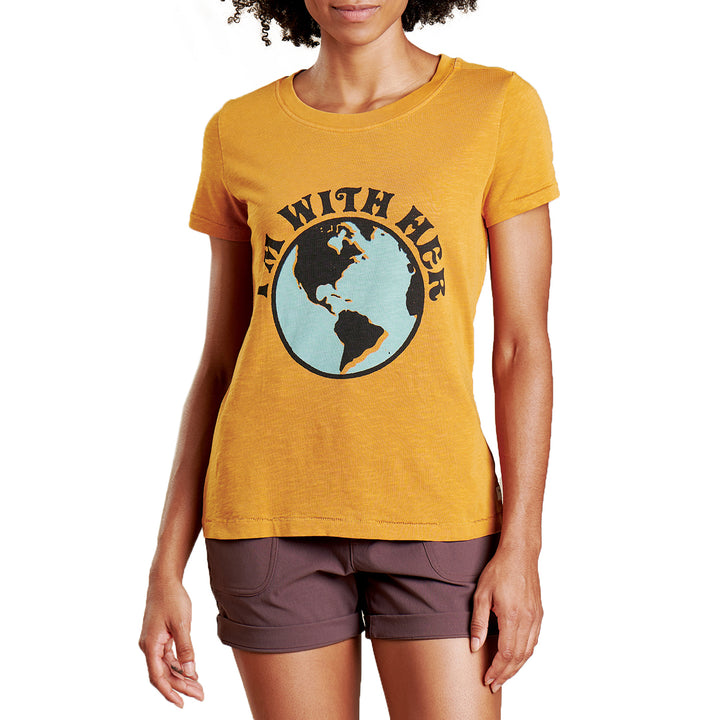 Toad & Co Primo Daily T-Shirt - Women's Sunset Vintage Wash