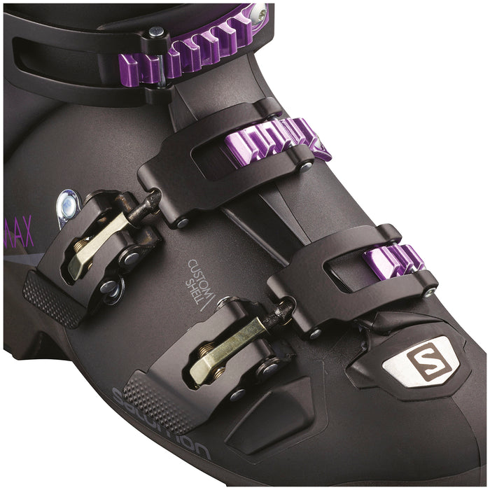 Salomon X Max 120 W Ski Boots - Women's 2019 Black/Metallic Black