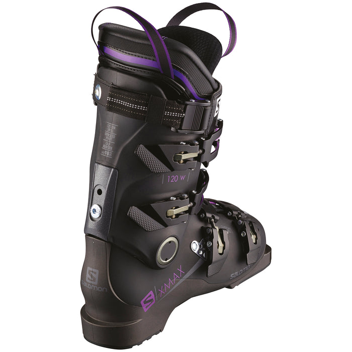 Salomon X Max 120 W Ski Boots - Women's 2019 Black/Metallic Black