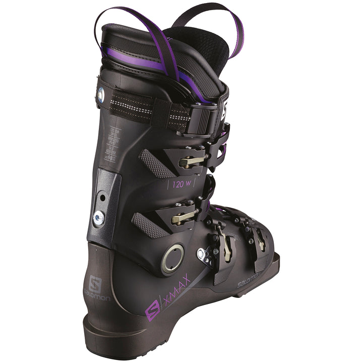 Salomon X Max 120 W Ski Boots - Women's 2019 Black/Metallic Black