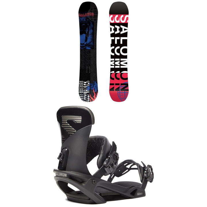 Salomon Sleepwalker Snowboard + Trigger X Snowboard Bindings 2020