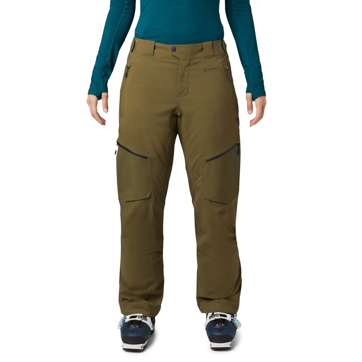 Mountain Hardwear Boundary Line™ GORE-TEX Insulated Pants - Women's Combat Green