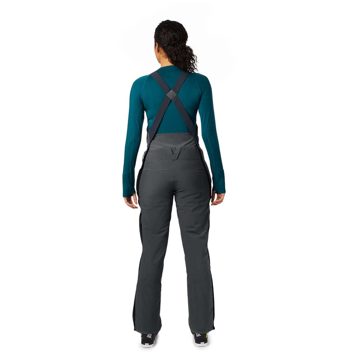 Mountain Hardwear FireFall™ Short Bibs - Women's Dark Storm