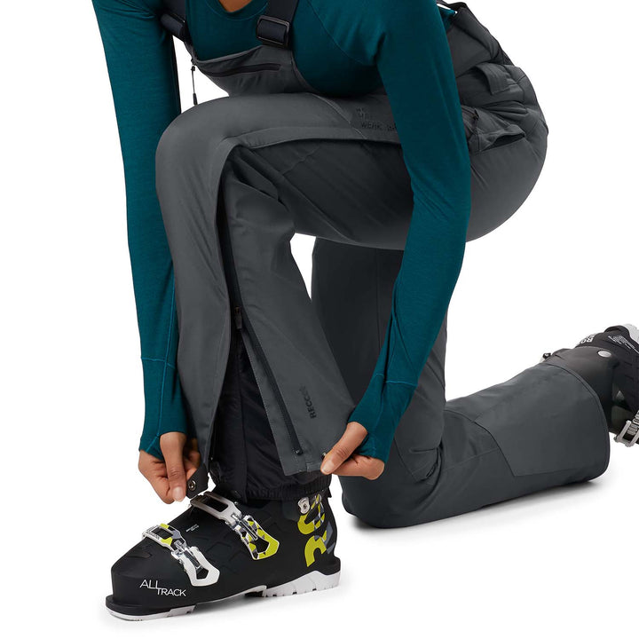 Mountain Hardwear FireFall™ Short Bibs - Women's Dark Storm