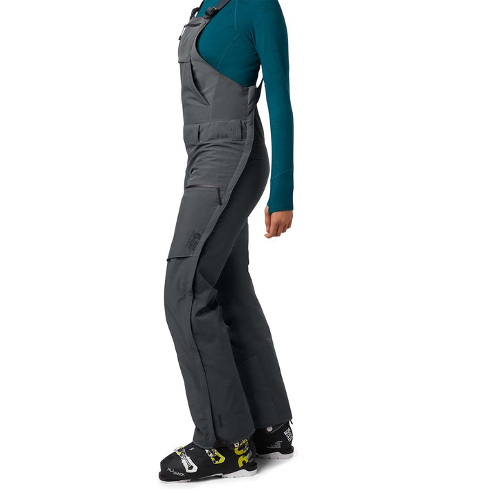 Mountain Hardwear FireFall™ Short Bibs - Women's Dark Storm