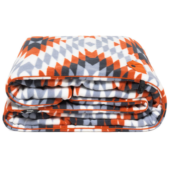 Rumpl Polar Puffy Fleece Blanket Santa Fe Horizon