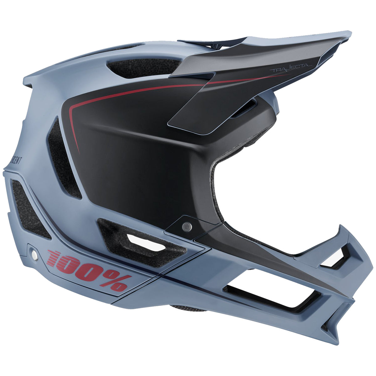 100% Trajecta Bike Helmet Slate Blue