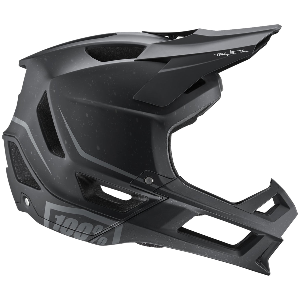 100% Trajecta Bike Helmet Black