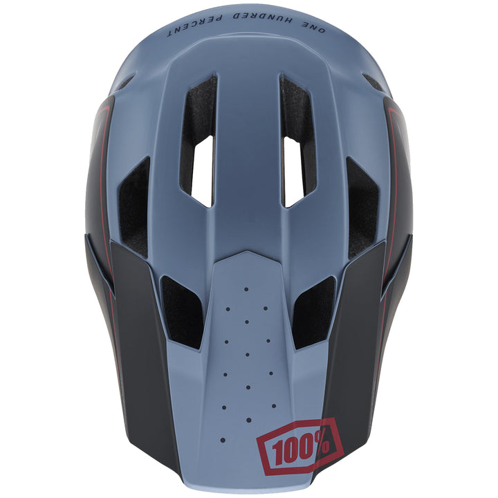 100% Trajecta Bike Helmet Slate Blue