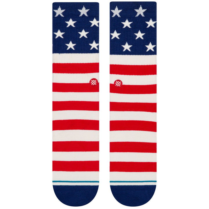 Stance The Fourth ST Crew Socks Red