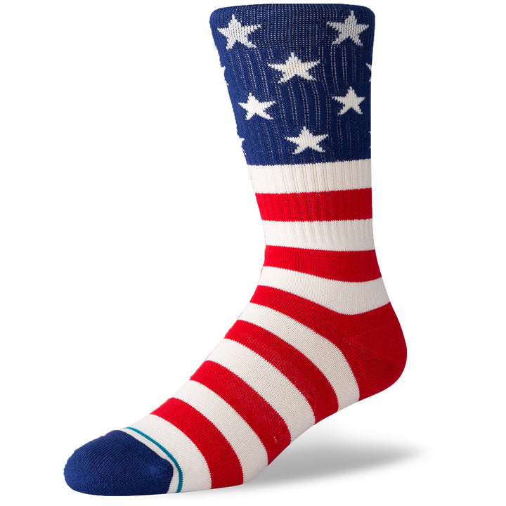 Stance The Fourth ST Crew Socks Red