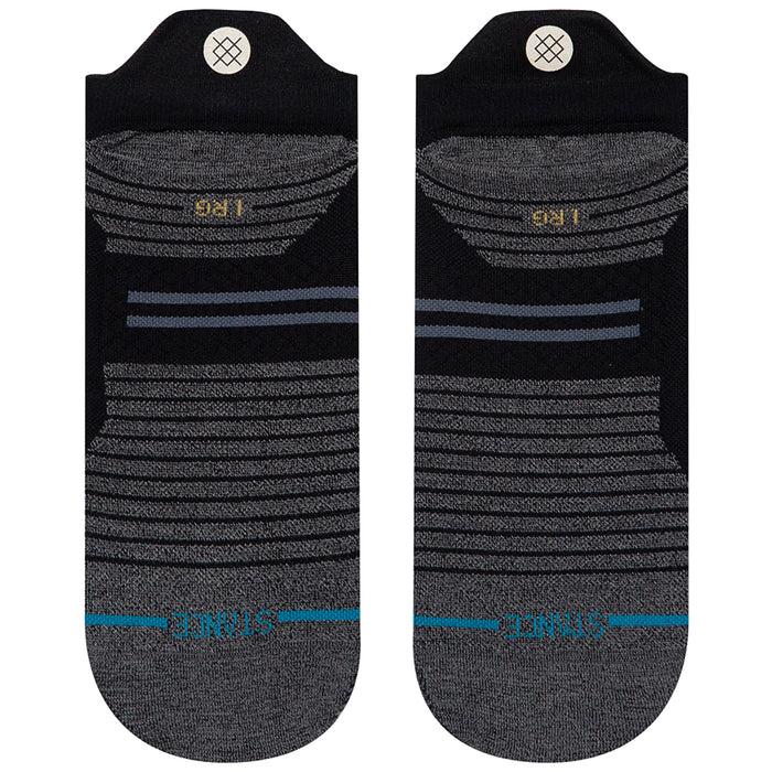 Stance Run Light Tab Socks Black