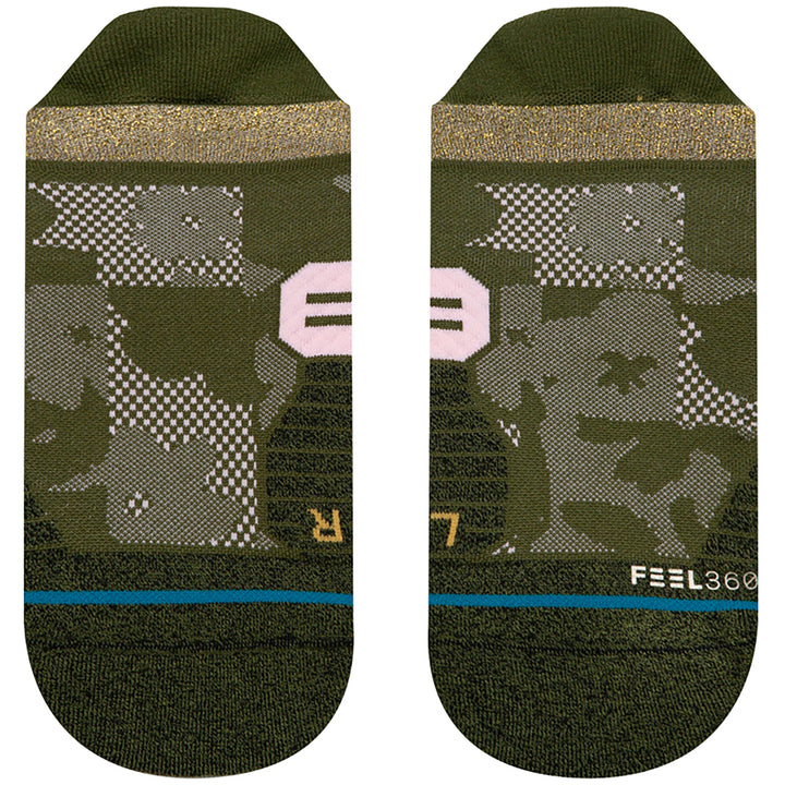 Stance Caught Up Tab Socks - Women's Olive