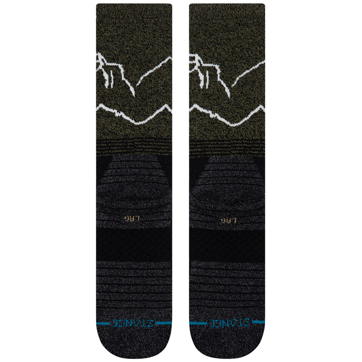 Stance Garwhal Crew Socks Green