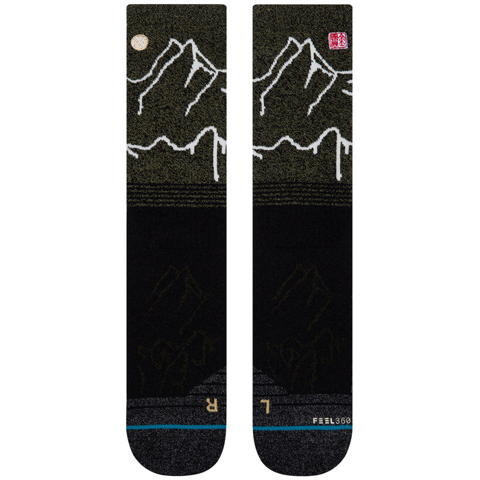 Stance Garwhal Crew Socks Green