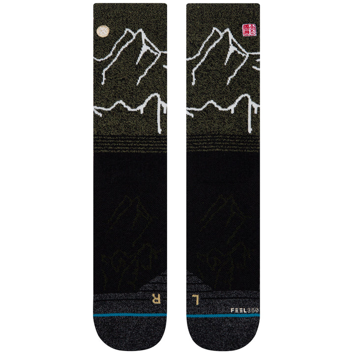Stance Garwhal Crew Socks Green