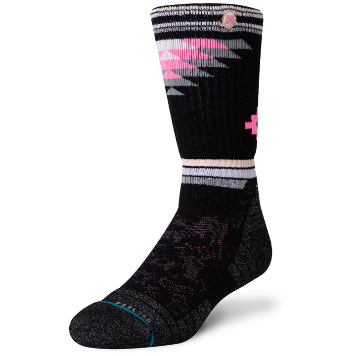 Stance Ruby Valley Crew Socks Black