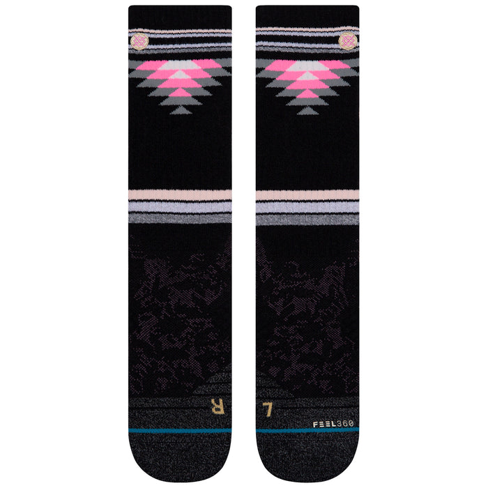Stance Ruby Valley Crew Socks Black