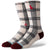 Stance Rat Plaid Socks White