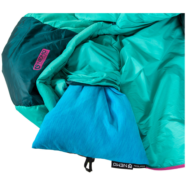 Nemo Forte 35 Sleeping Bag - Women's Twilight/Aurora