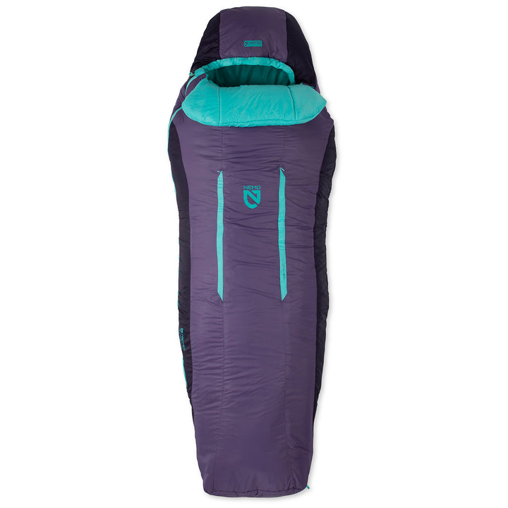 Nemo Forte 20 Sleeping Bag - Women's Tide Pool/Shaded Thistle