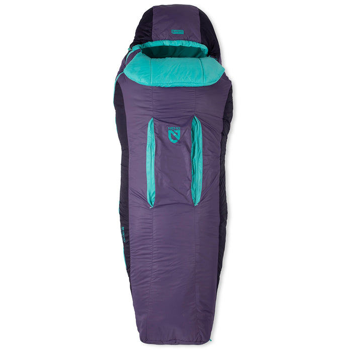 Nemo Forte 20 Sleeping Bag - Women's Tide Pool/Shaded Thistle