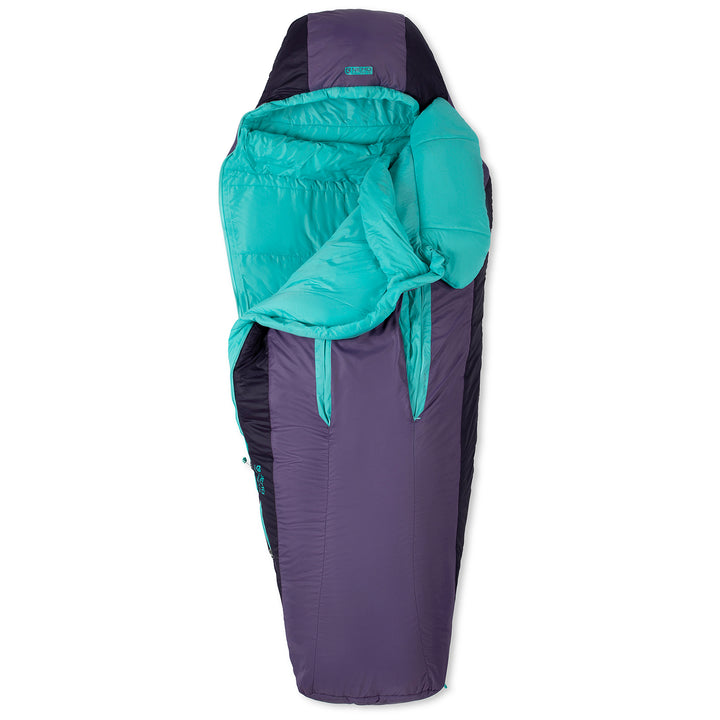 Nemo Forte 20 Sleeping Bag - Women's Tide Pool/Shaded Thistle