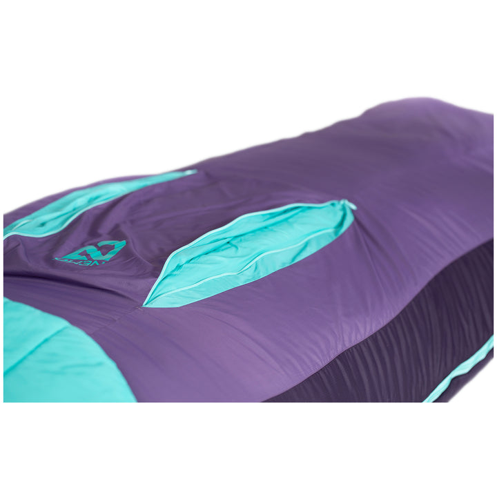 Nemo Forte 20 Sleeping Bag - Women's Tide Pool/Shaded Thistle