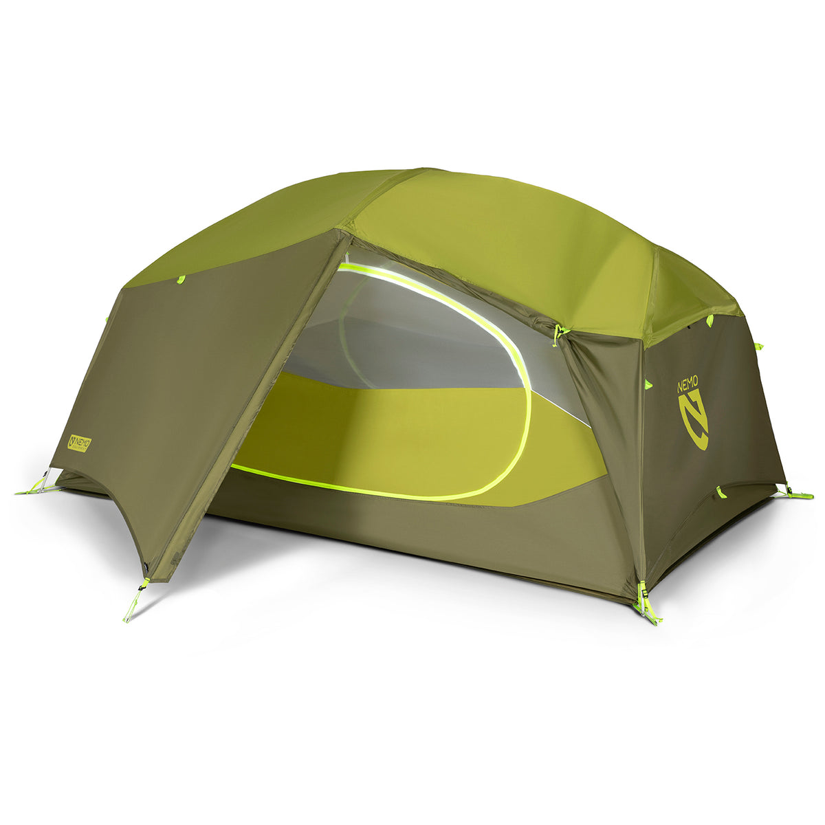 Nemo Aurora 2-Person Tent & Footprint Nova Green