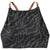 Patagonia Nanogrip Nireta Bikini Top - Women's Tiger Tracks Camo Small: Ink Black