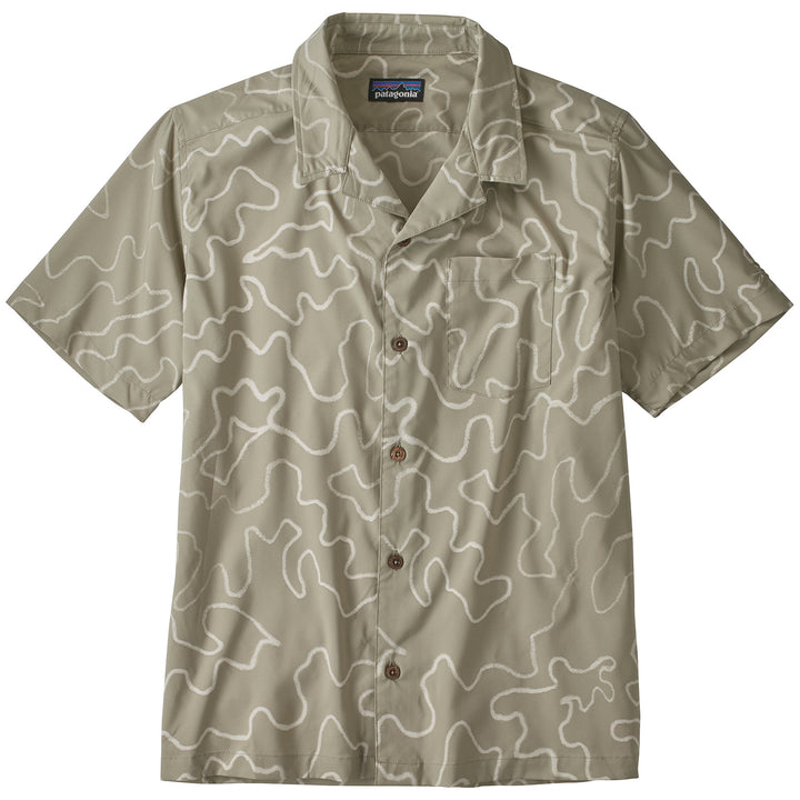 Patagonia Stretch Planing Hybrid Short-Sleeve Shirt High Pacific Camo: Shale