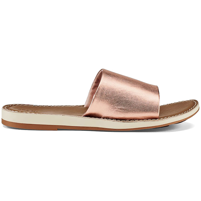 Olukai Nohie 'Olu Sandals - Women's Rose Gold/Tan