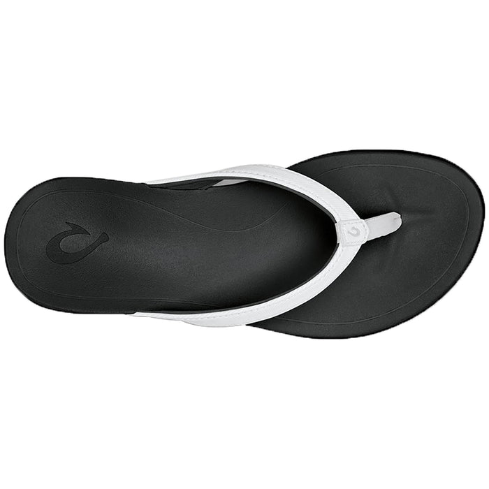 Olukai Ho'opio Sandals - Women's White/Onyx