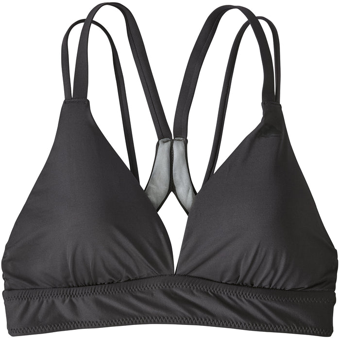 Patagonia Nanogrip Sunset Swell Bikini Top - Women's Ink Black