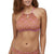 Patagonia Cliff Cruiser Bikini Top - Women's Fiber Flora Small: Umber Brown