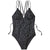 Patagonia Nanogrip Sunset Swell One-Piece Swimsuit - Women's Tiger Tracks Camo Small: Ink Black