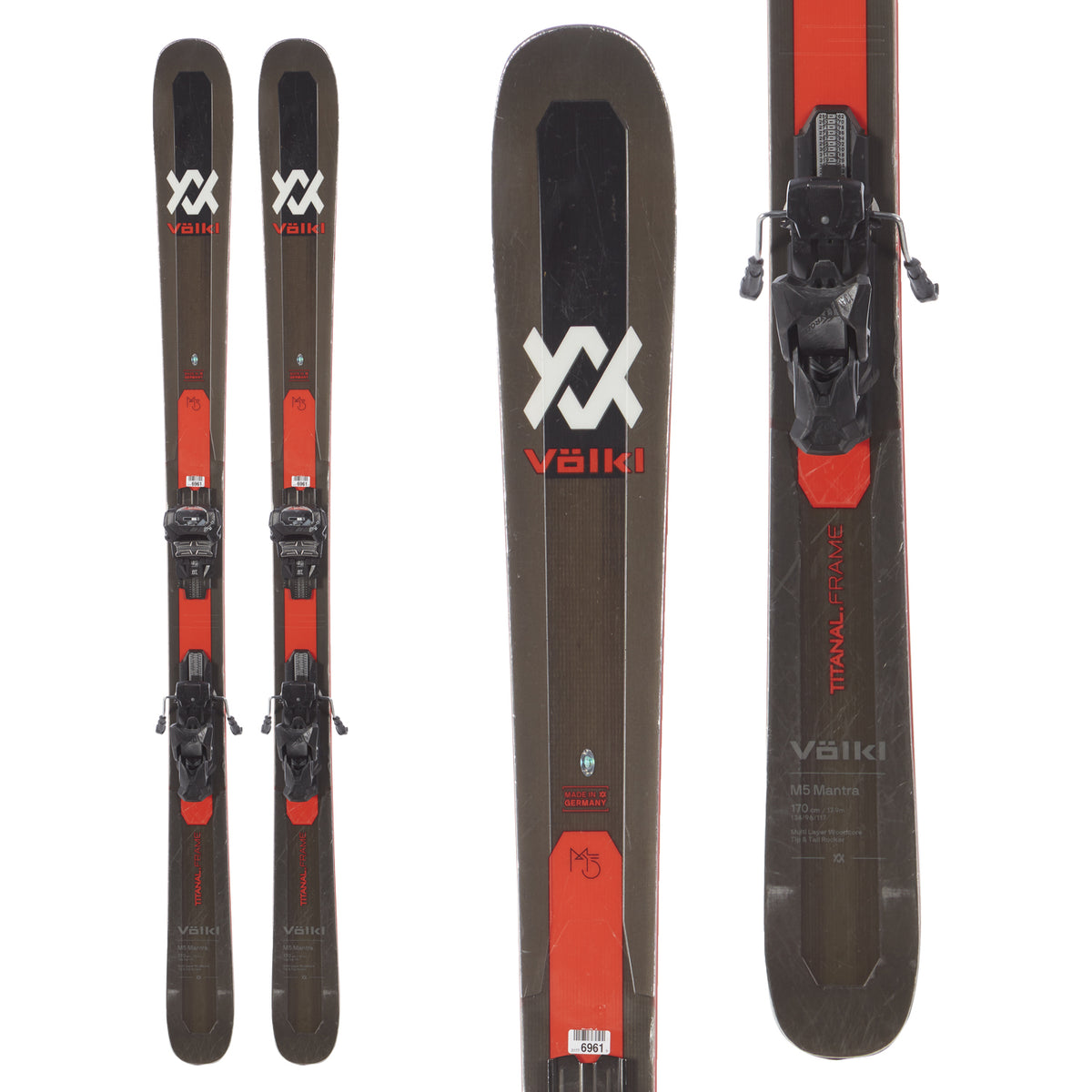 Völkl M7Mantra + Tyrolia Attack 14 GW Bindings 2025