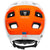 POC Tectal Race SPIN NFC Bike Helmet Hydrogen White/Fluorescent Orange Avip