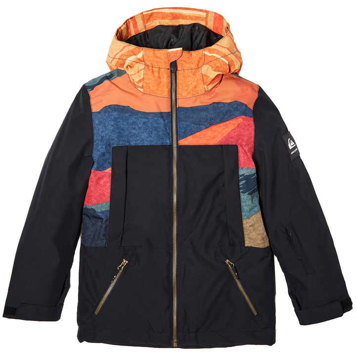 Quiksilver TR Ambition Youth Jacket - Boys' Apricot Orange TR Sunrises