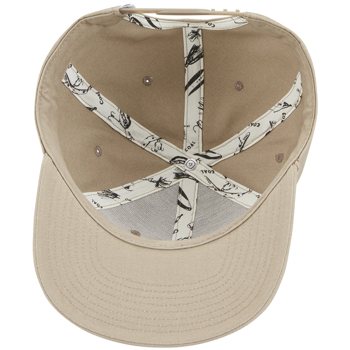 Coal Wilderness Low Snapback Hat Khaki (Fish)