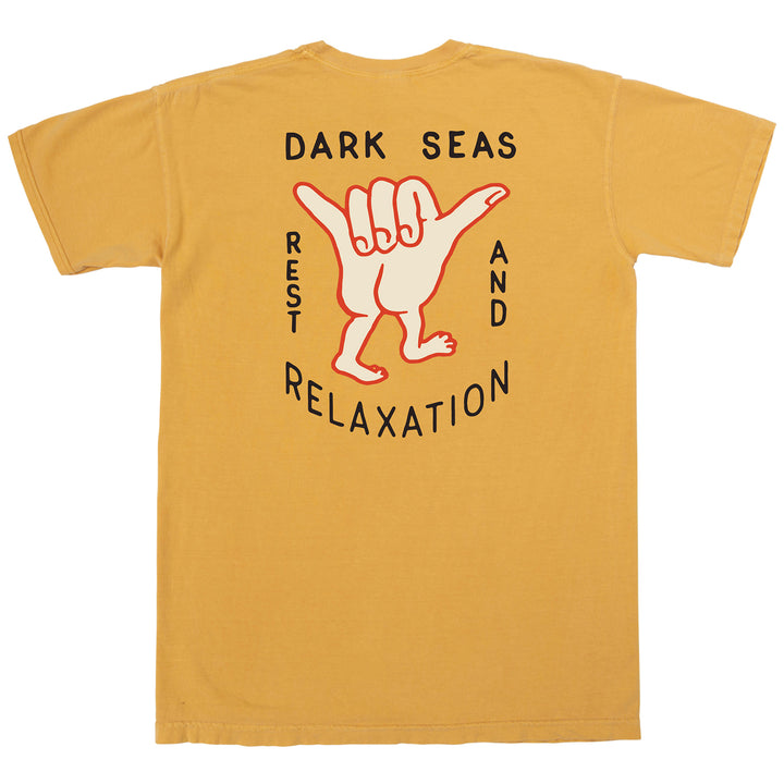 Dark Seas Hand Signals T-Shirt Mustard
