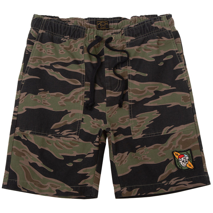Dark Seas Kilgore Shorts Tiger Camo